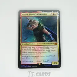 Cloud, Planet's Champion FOIL 0552 - MTG Magic The Gathering Final Fantasy FIN - Image 1