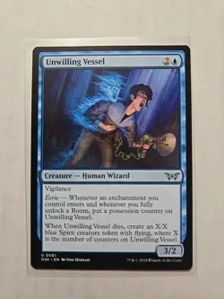 Unwilling Vessel - Duskmourn - LP - MTG Magic - Uncommon - Creature - Image 1