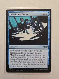 Unnerving Grasp - Duskmourn - LP - MTG Magic - Uncommon - Sorcery - Image 1