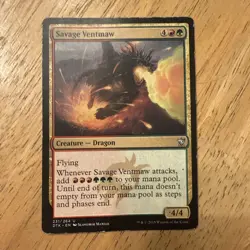 Savage Ventmaw #191 (NM) Commander 2017 C17 Magic MTG - Image 1