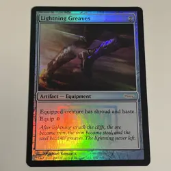 Lightning Greaves Foil FNM 2009 Promos MTG - Image 1