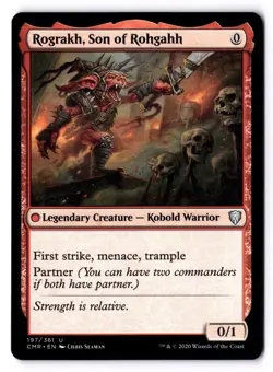 Rograkh, Son Rohgahh NM* Commander Legends ENGLISH 197/361 mtg -UnltdCards - Image 1