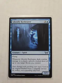 Ghostly Keybearer - Duskmourn - LP - MTG Magic - Uncommon - Creature - Image 1