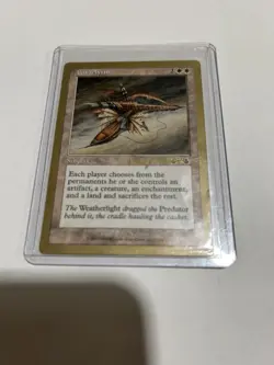 Cataclysm Rare 1998 MTG World Championship Edition SIGNED - Image 1