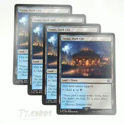 Treno, Dark City 290 x4 Playset 4x - MTG Magic The Gathering Final Fantasy FIN - Image 1