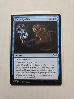 Twist Reality - Duskmourn - LP - MTG Magic - Common - Instant - Image 1