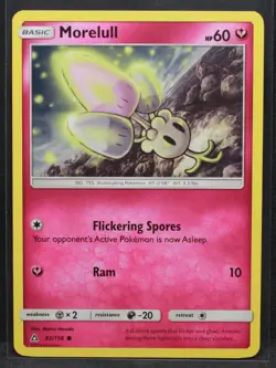 Morelull #92/156 SM - Ultra Prism Normal Common Pokemon - LP3 - Image 1
