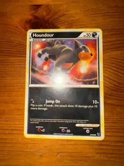 2010 Pokemon Heartgold & Soulsilver Undaunted 54 Houndour - Image 1