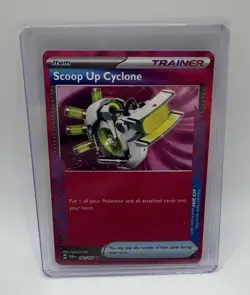 Scoop Up Cyclone Pokemon TCG Twilight Masquerade 162/167 ACE SPEC - Image 1