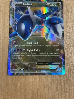 Pokemon TCG Latios EX XY72 Holo XY Promos LP/MP - Image 3