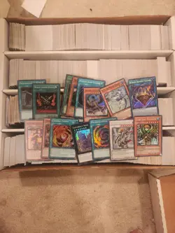 Huge Yugioh Collection 6500+ Cards All Rarities Best Box On Ebay 150 HOLO ON TOP - Image 1