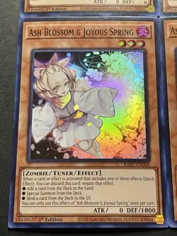 3x Ash Blossom & Joyous Spring + 3x Effect Veiler | Super Rares | YuGiOh! - Image 3