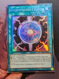 Salamangreat Circle RA03-EN066 Collector’s Rare 1st Edition YuGiOh TCG - Image 1