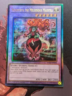 Schuberta the Melodious Maestra RA03-EN034 Ultimate Rare 1st Edition YuGiOh - Image 1