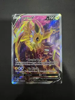 Jolteon V SWSH183 SWSH: Sword & Shield Promo Cards Holo - Image 1