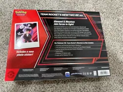 Pokemon TCG Cards Team Rocket's Mewtwo Ex Box New Sealed - Image 2