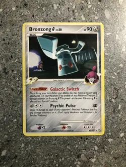 Pokemon TCG Cards Bronzong G 41/127 Platinum - Image 1