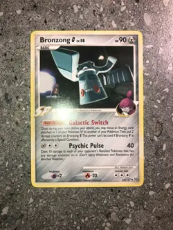 Pokemon TCG Cards Bronzong G 41/127 Platinum - Image 3