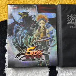 2x Vintage YuGiOh Binders 4 Card Page - Image 2
