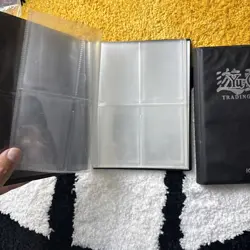 2x Vintage YuGiOh Binders 4 Card Page - Image 5