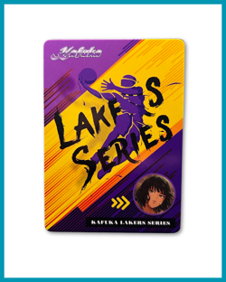 Fubuki Blizzard One Punch Man LA Lakers Custom Waifu Card Prism Goddess Story - Image 2