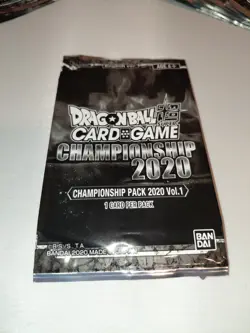 30x Dragon Ball Super Card Game Championship 2020 Card Pack - Image 2