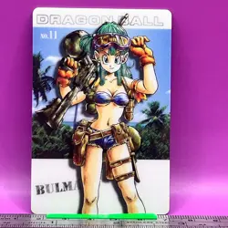Bulma 11 Dragon Ball Wafer Card DBZ Carte BANDAI 2003 Vintage TCG Japanese #778 - Image 5