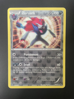 POKEMON PROMO CARD - JUMBO/OVERSIZED ZOROARK BW19 - 20cm X 14cm!!! (3D CARD) NM - Image 1