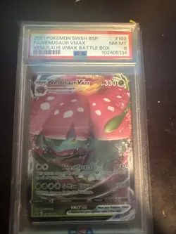 Venusaur VMAX SWSH102 SWSH: Sword & Shield Promo Cards Holo - Image 1