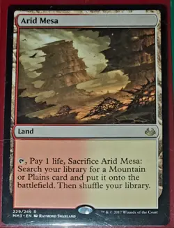 Magic The Gathering MTG Pack Fresh NM Modern Masters 2017 Arid Mesa - Image 1