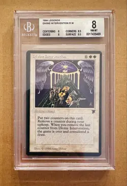 Divine Intervention - Legends - MTG - BGS 8. NM-MT. Quad++ - Image 1