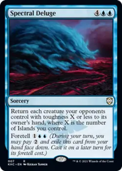 [1x] Spectral Deluge Near Mint, English Kaldheim Commander MTG Magic - Image 1