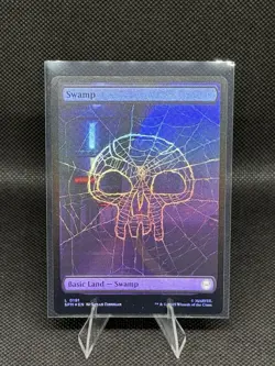 Swamp (0191) Magic The Gathering Spider-Man Foil - Image 1