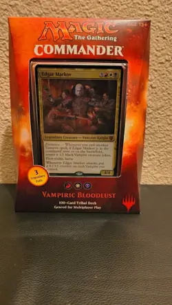 Magic the Gathering Vampiric Bloodlust Commander Sealed - Image 1