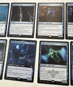 MTG Rare LOT OF 10 SEIZE THE SPOTLIGHT 2019-2023 Gold & Orange Symbols - Image 3