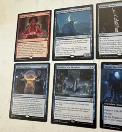 MTG Rare LOT OF 10 SEIZE THE SPOTLIGHT 2019-2023 Gold & Orange Symbols - Image 5