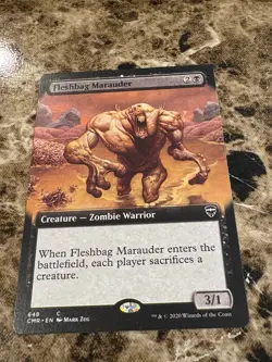 FLESHBAG MARAUDER Magic MTG Commander Legends Extended Art - Image 1