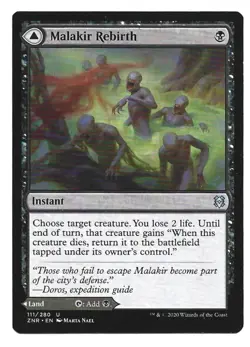 Magic The Gathering- Malakir Rebirth, Zendikar Rising #111 Uncommon NM - Image 1