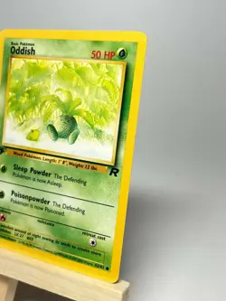 Pokemon Team Rocket Oddish 63/82 1st Edition Near Mint - Mint Never Played - Image 3