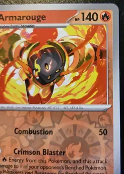 Armarouge 034/191 Reverse Holo Uncommon Scarlet & Violet: Surging Sparks Pokemon - Image 3