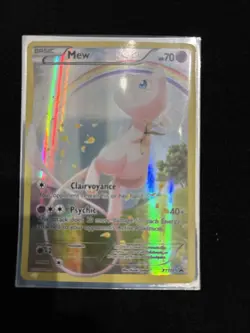 Pokemon Mew TCG XY110 Holo Black Star Promo Full Art 2016 - Image 1