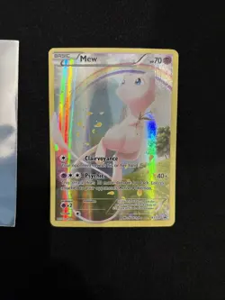 Pokemon Mew TCG XY110 Holo Black Star Promo Full Art 2016 - Image 2