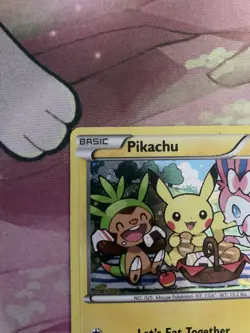2016 Pokemon Pikachu XY95 Black Star Promos XY BREAKpoint English SWIRL NM-LP - Image 3