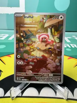 Pokemon STUFFUL 154/132 - Mega Evolution - ILLUSTRATION RARE -Near Mint - Image 1