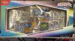 Pokemon Prismatic Evolutions Lucario EX & Tyranitar EX Premium Collection SEALED - Image 1