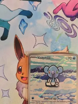 Pokemon TCG Cubchoo Illustration Rare Black Bolt 109/086 - Image 2