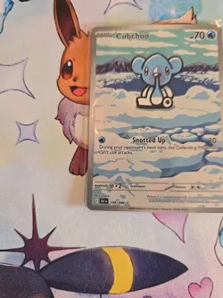 Pokemon TCG Cubchoo Illustration Rare Black Bolt 109/086 - Image 4