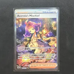Pokemon Mega Evolution Acerola's Mischief Secret Illustration Rare, #183/132 - Image 1
