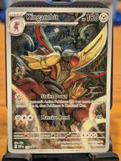 Pokemon TCG Black Star Promos Kingambit Holo SVP 130 - Image 1