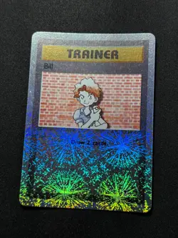 Pokemon Bill Trainer 108/110 Reverse Holofoil Legendary Collection 2002 LP/NM #2 - Image 2